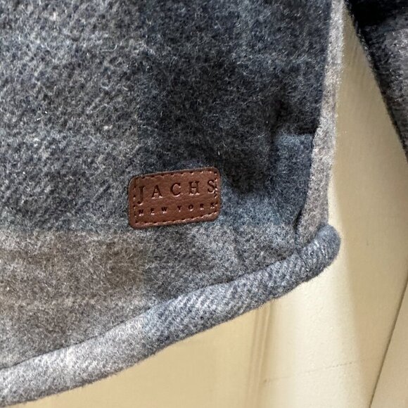Jachs New York Men's Wool Blend Sherpa Lined Jacket Size L Plaid Warm NEW - Picture 10 of 16